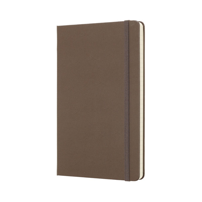 Notes MOLESKINE Classic L (13x21 cm) w linie, twarda oprawa, earth brown, 240 stron, brązowy - zdjęcie (7