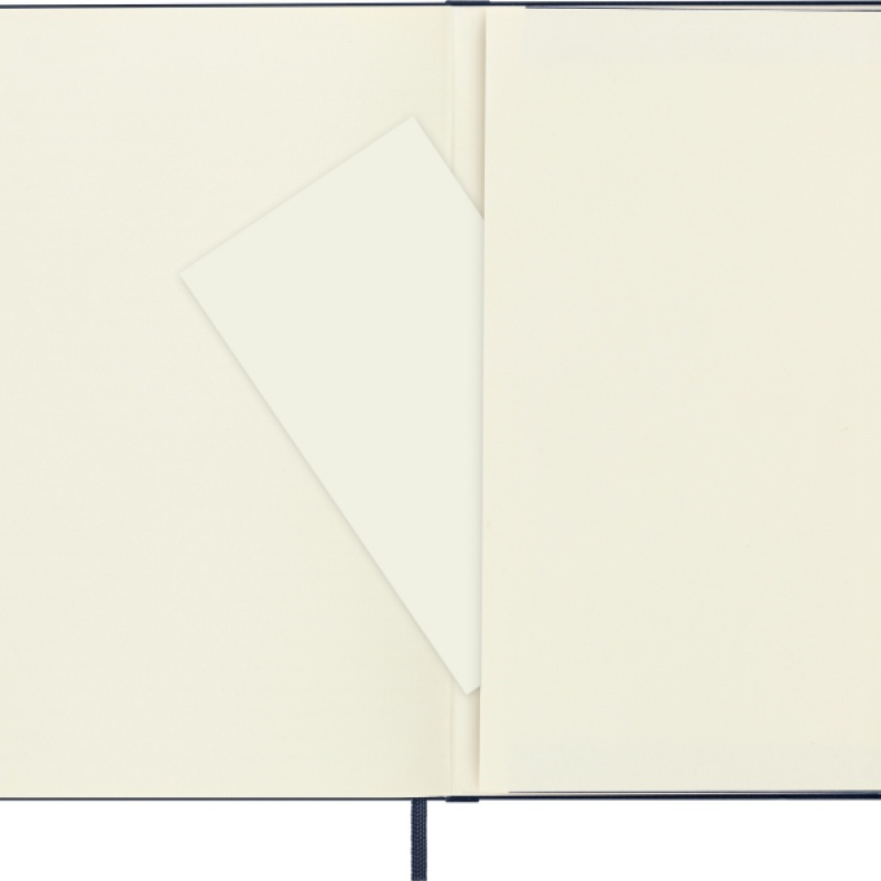 Notes MOLESKINE Classic L (13x21 cm) w kropki, twarda oprawa, sapphire blue, 240 stron, niebieski - zdjęcie (5