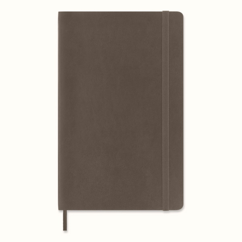 Notes MOLESKINE L (13x21 cm) gładki, miękka oprawa, earth brown, 192 strony, brązowy - zdjęcie (10