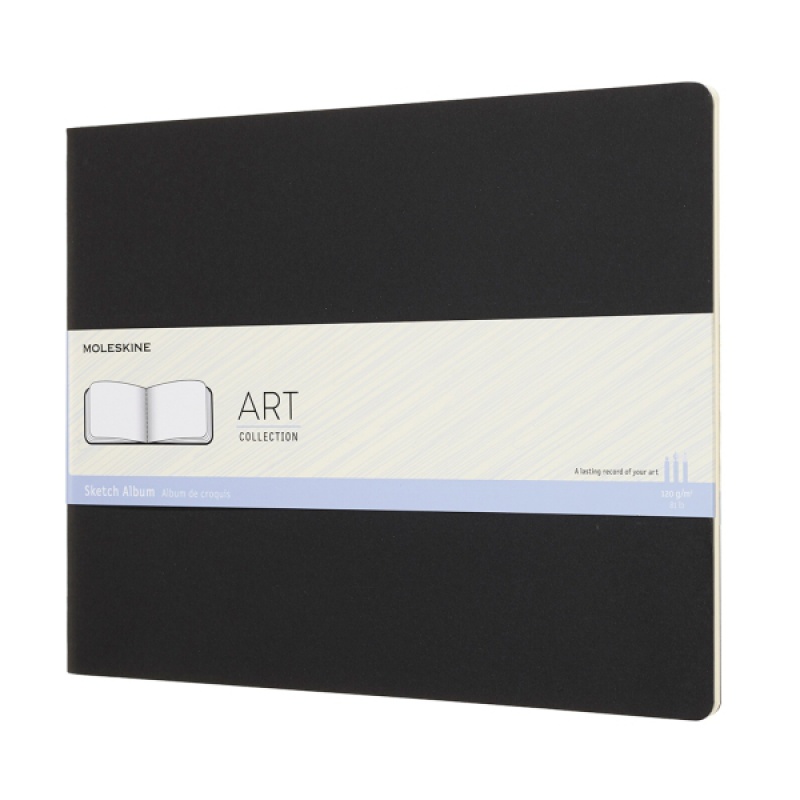 Sketch album MOLESKINE do szkiców XXL (21,59x27,94cm), 88 stron, czarny - zdjęcie (5
