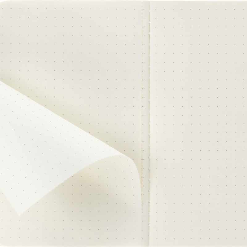 Zestaw 3 Zeszytów MOLESKINE Cahier Journals P (9x14cm) w kropki, 64 strony, czarny - zdjęcie (6