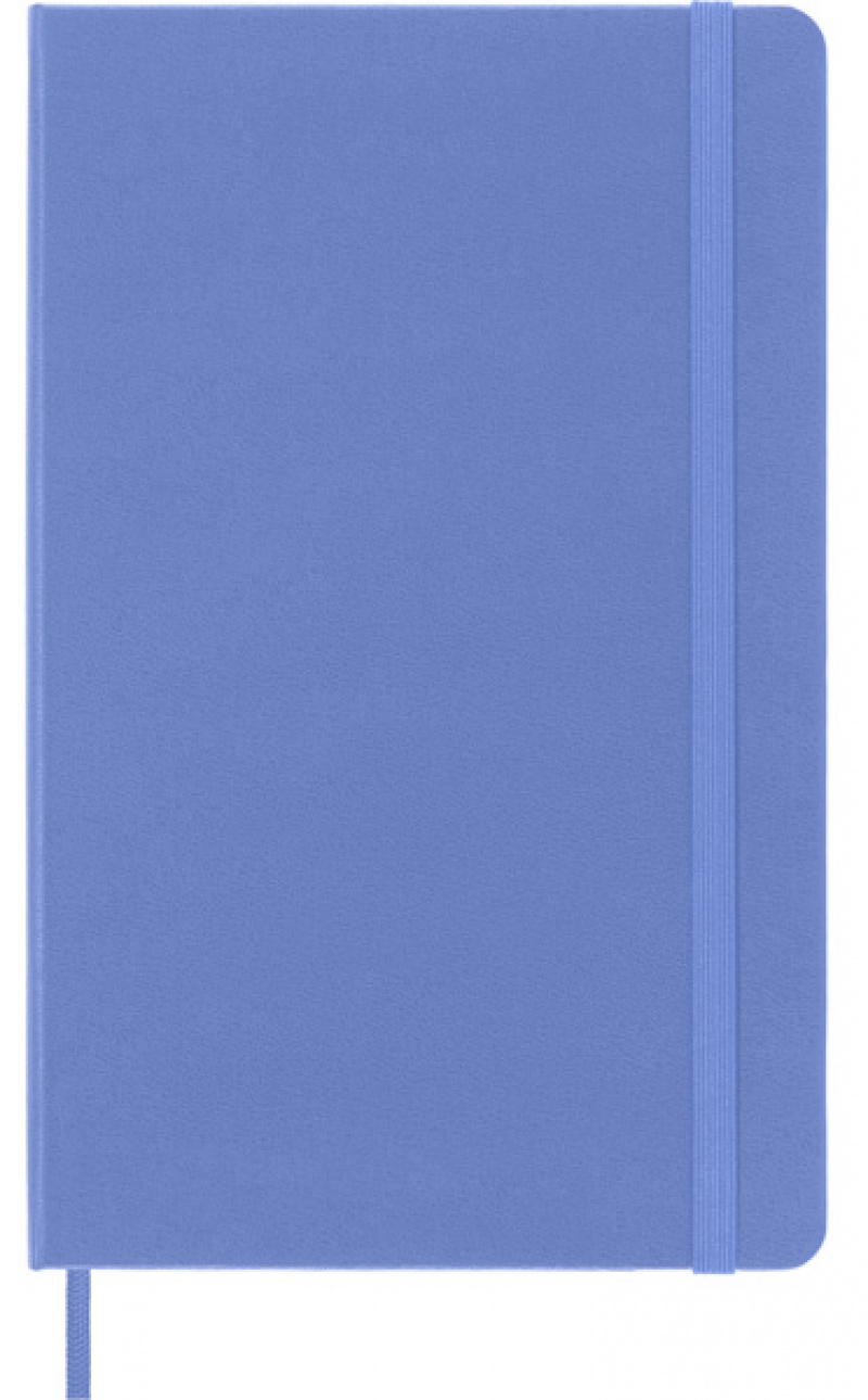 Notes MOLESKINE Classic L (13x21 cm) w linie, twarda oprawa, hydrangea blue, 240 stron, niebieski - zdjęcie (11