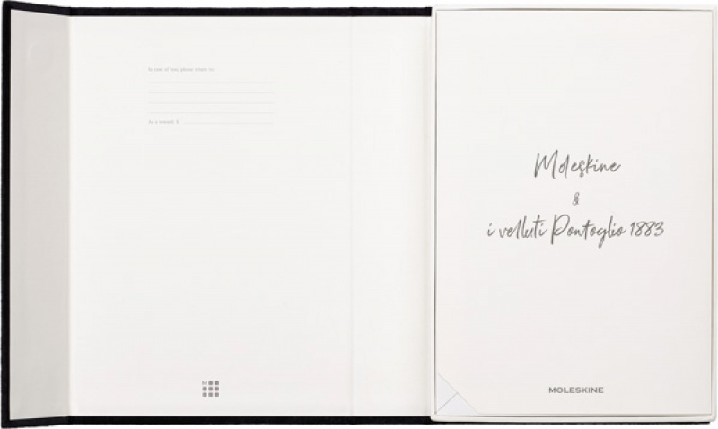 Notes MOLESKINE edycja limitowana Velvet L (13x21 cm) w linie, BOX, zielony - zdjęcie (3