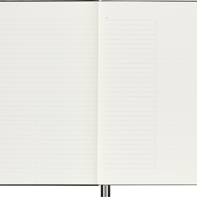 Notes MOLESKINE PRO Project Planner A4 twarda oprawa, czarny - zdjęcie (6