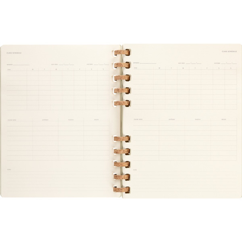 Kalendarz akademicki na spirali MOLESKINE lip 22 - cze 2023, XXL, twarda oprawa, Crush Kiwi - zdjęcie (12