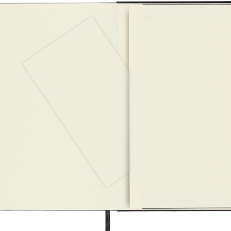 Notes MOLESKINE Classic M (11,5x18 cm) w linie, twarda oprawa, 208 stron, czarny - zdjęcie (5