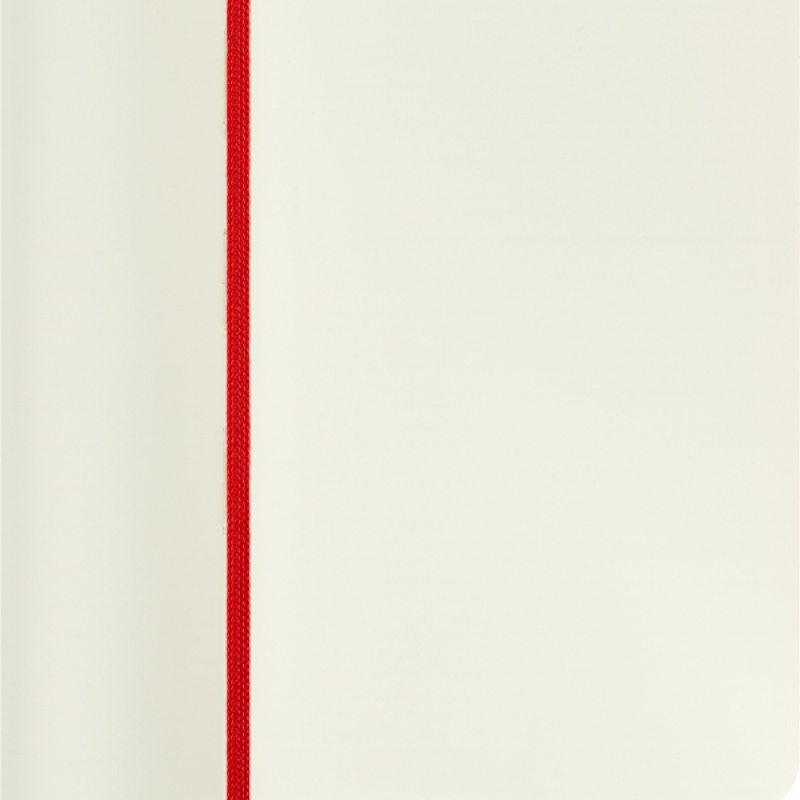 Notes MOLESKINE Classic P (9x14cm) gładki, miękka oprawa, 192 strony, czerwony - zdjęcie (7
