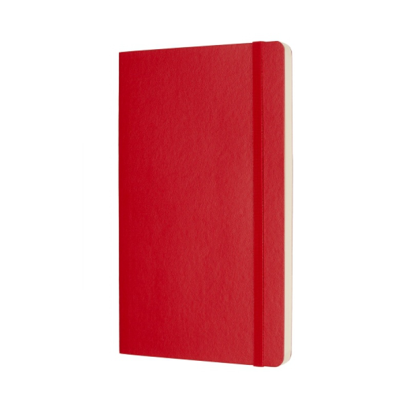 Notes MOLESKINE Classic L (13x21cm) w kropki, miękka oprawa, 192 strony, czerwony - zdjęcie (8