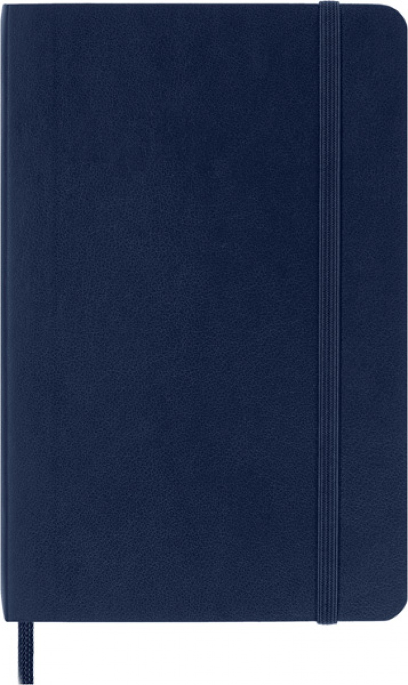 Notes MOLESKINE P (9x14cm) w linie, miękka oprawa, sapphire blue, 192 strony, niebieski - zdjęcie (11