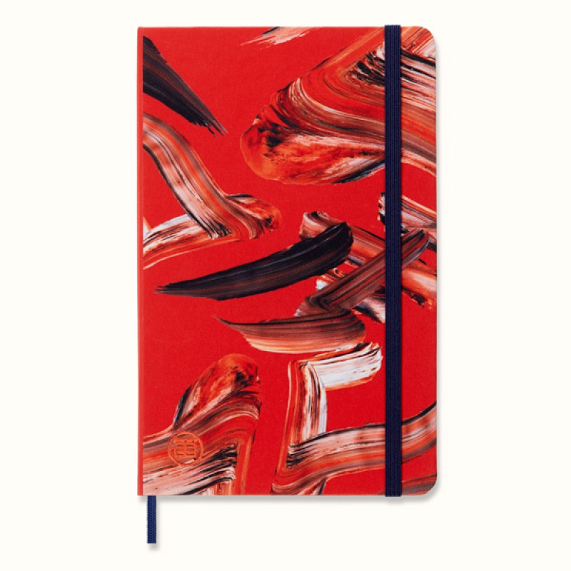 Notes MOLESKINE edycja limitowana Year of the Tiger L (13 × 21 cm) w linie, czerwony - zdjęcie (9
