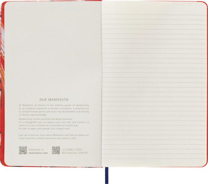 Notes MOLESKINE edycja limitowana Year of the Tiger L (13 × 21 cm) w linie, czerwony - zdjęcie (6