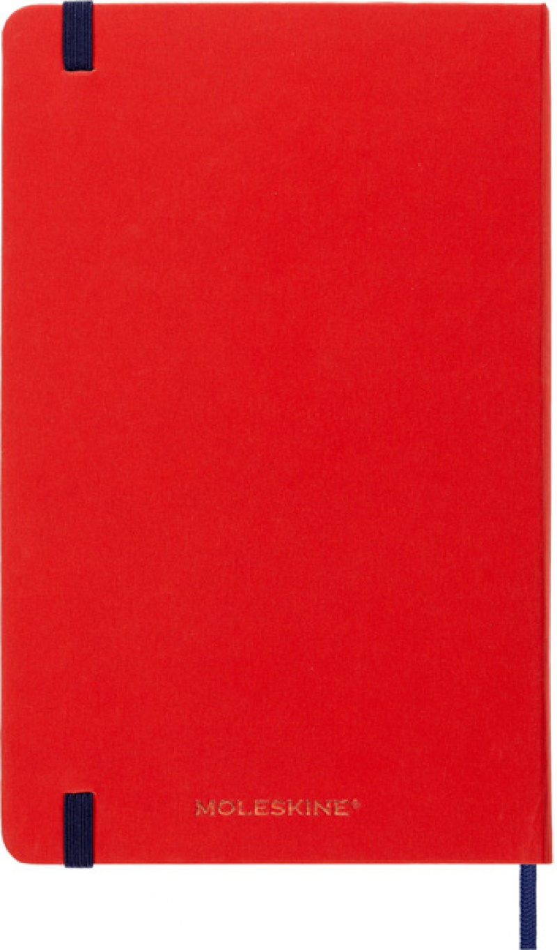 Notes MOLESKINE edycja limitowana Year of the Tiger L (13 × 21 cm) w linie, czerwony - zdjęcie (2