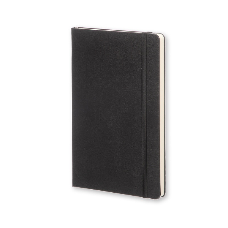Notes MOLESKINE Classic L (13x21cm) w kropki, twarda oprawa, 240 stron, czarny - zdjęcie (4