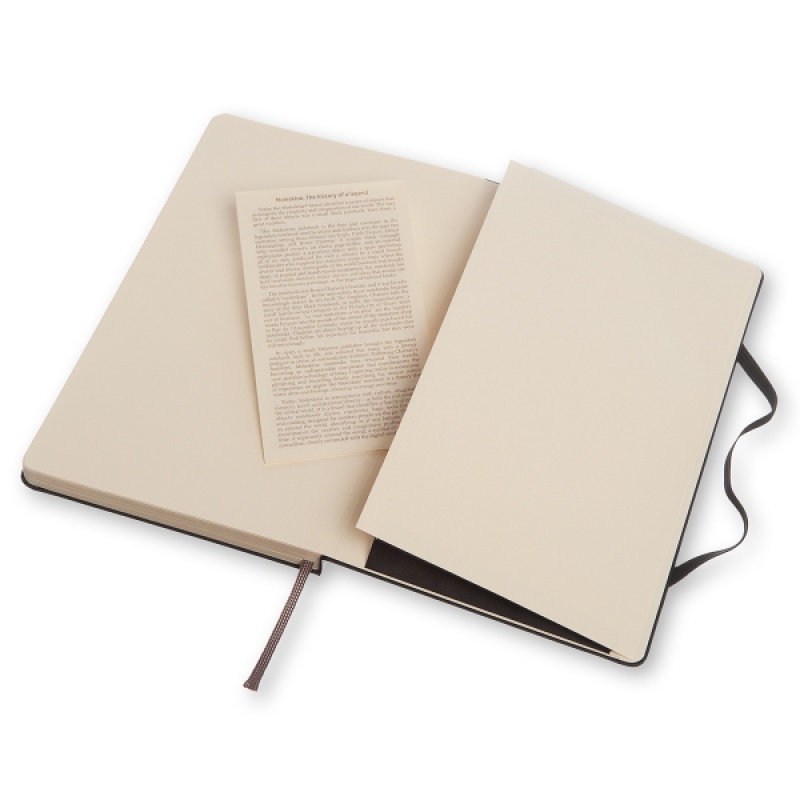 Notes MOLESKINE Classic L (13x21cm) w kropki, twarda oprawa, 240 stron, czarny