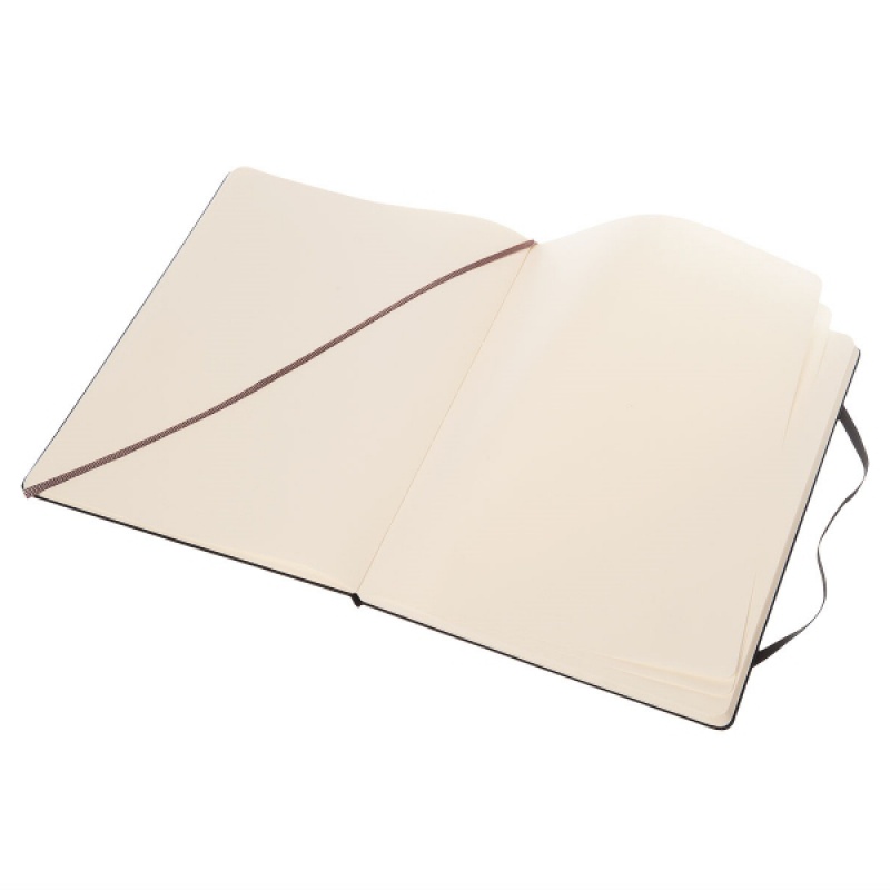 Notes MOLESKINE Classic XL (19x25cm) gładki, twarda oprawa, 192 strony, czarny - zdjęcie (7
