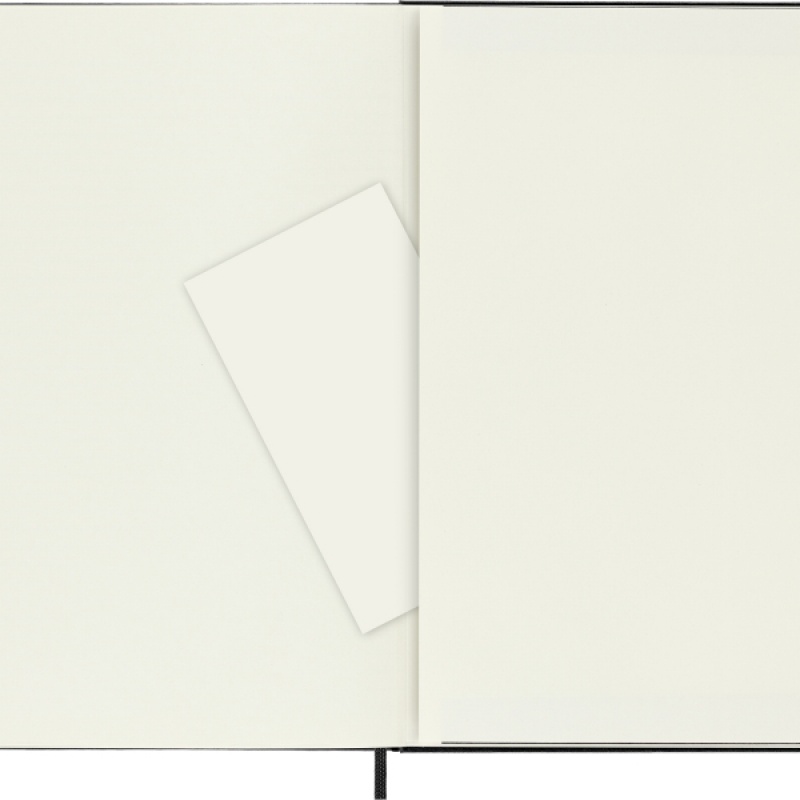 Notes MOLESKINE Classic XL (19x25cm) gładki, twarda oprawa, 192 strony, czarny - zdjęcie (4
