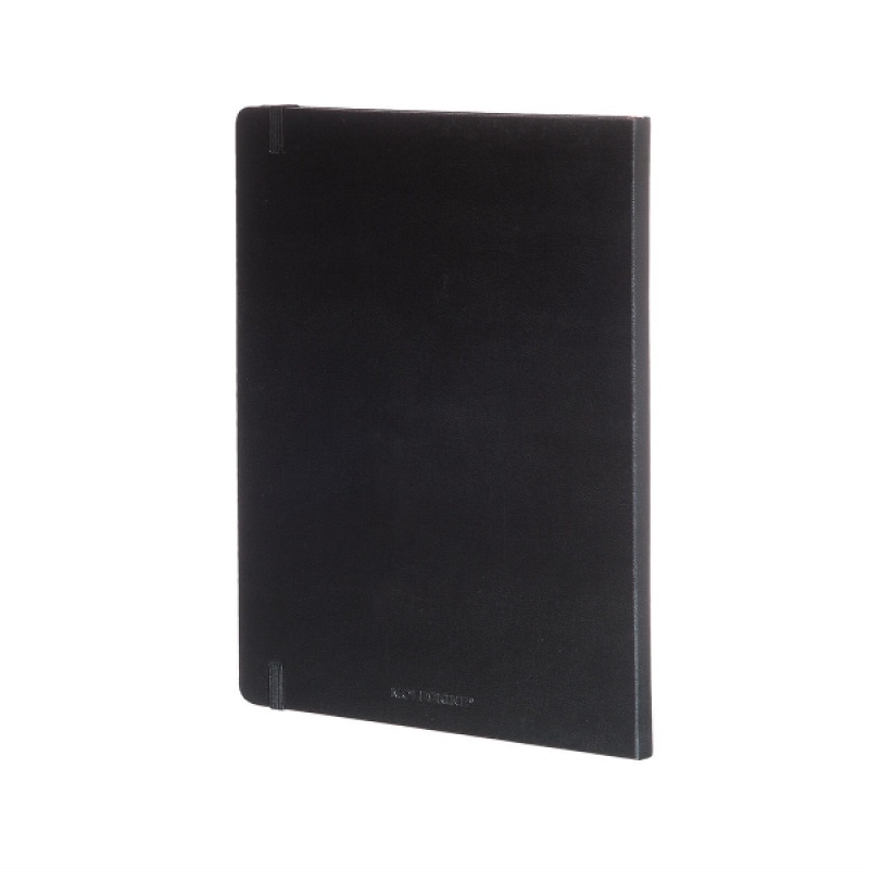 Notes MOLESKINE Classic XL (19x25cm) gładki, twarda oprawa, 192 strony, czarny - zdjęcie (2