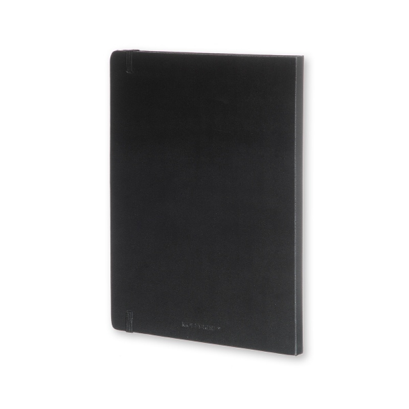 Notes MOLESKINE Classic XL (19x25cm) w kropki, twarda oprawa, 192 strony, czarny - zdjęcie (5