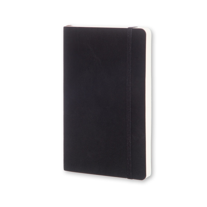 Notes MOLESKINE Classic P (9x14cm) w kropki, miękka oprawa, 192 strony, czarny - zdjęcie (6