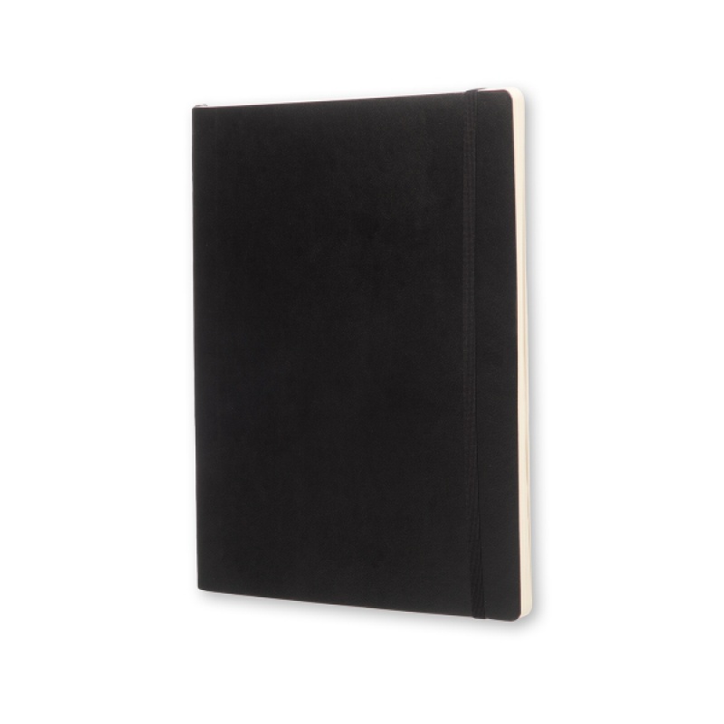 Notes MOLESKINE Classic XL (19x25cm) w kropki, miękka oprawa, 192 strony, czarny - zdjęcie (10