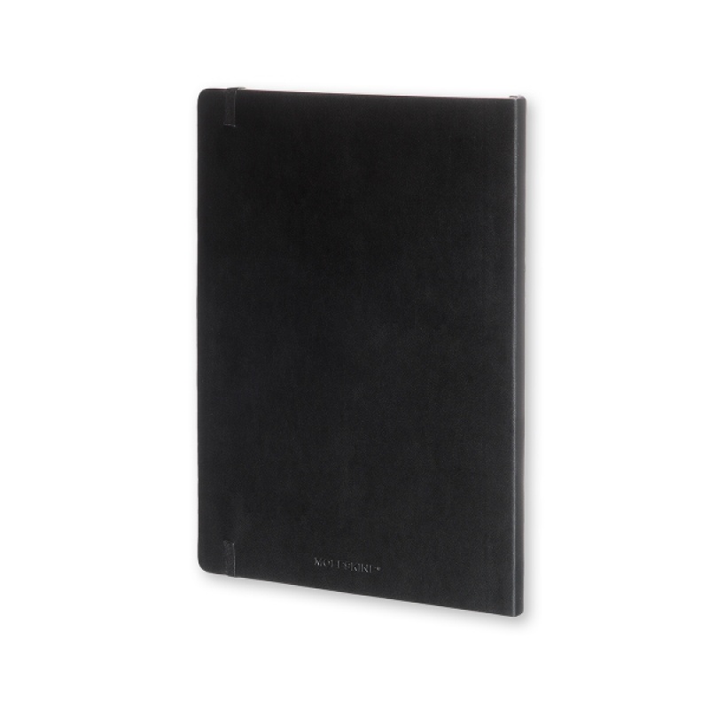 Notes MOLESKINE Classic XL (19x25cm) w kropki, miękka oprawa, 192 strony, czarny - zdjęcie (9