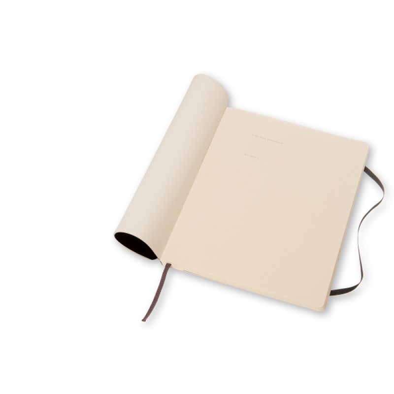 Notes MOLESKINE Classic XL (19x25cm) w kropki, miękka oprawa, 192 strony, czarny - zdjęcie (7