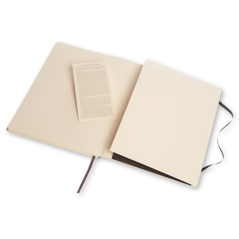 Notes MOLESKINE Classic XL (19x25cm) w kropki, miękka oprawa, 192 strony, czarny - zdjęcie (6
