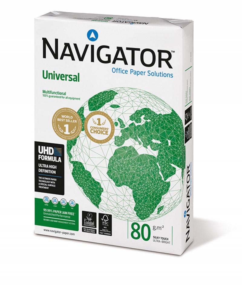 Papier ksero NAVIGATOR UNIVERSAL FSC, A4, klasa A, 80 gsm, 500 ark - zdjęcie (3