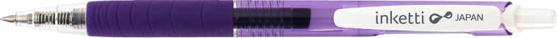 Długopis automatyczny żelowy PENAC Inketti, 0,5mm, fioletowy
