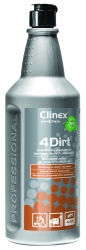 Preparat CLINEX 4Dirt 1L 77-640, do usuwania tłustych zabrudzeń