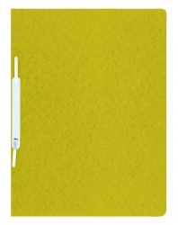 Skoroszyt DONAU, preszpan, A4, twardy, 390gsm, żółty