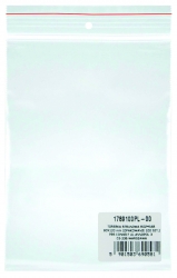 Torebka strunowa DONAU, PP, 80x120mm, 100szt., transparentna