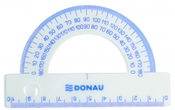 Kątomierz DONAU, 10cm, 180°, transparentny