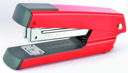 Zszywacz KANGARO DS-35, zszywa do 30 kartek, metalowy, w pudełku PP, czerwony