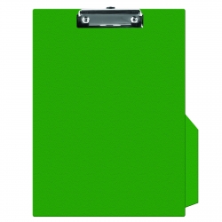 Clipboard Q-CONNECT deska, z klipsem, PVC, A4 zielony