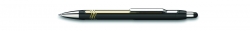 Długopis automatyczny SCHNEIDER Epsilon Touch, XB, czarny/złoty