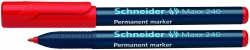 Marker permanentny SCHNEIDER Maxx 240,1-2 mm, czerwony
