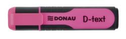 Zakreślacz fluorescencyjny DONAU D-Text, 1-5mm (linia), różowy pbs274