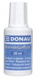 Korektor w płynie DONAU z pędzelkiem, 20ml