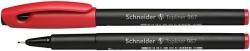 Cienkopis SCHNEIDER Topliner 967, 0,4 mm, czerwony