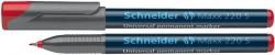 Foliopis permanentny SCHNEIDER Maxx 220 S, 0,4 mm, czerwony