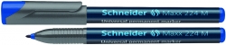 Foliopis permanentny SCHNEIDER Maxx 224, M, 1,0 mm, niebieski