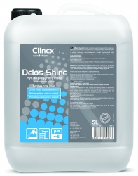 Płyn do pielęgnacji mebli CLINEX Delos Shine 5L 77-146, pozostawia połysk