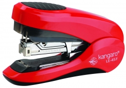 Zszywacz KANGARO LE-45F, zszywa do 40 kartek, czerwony