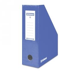 Pojemnik na dokumenty DONAU, karton, A4/100mm, lakierowany, niebieski