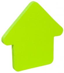 Bloczek samoprzylepny DONAU, 1x50 kart., w kształcie strzałki, zielony