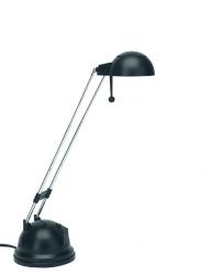 Lampka na biurko OFFICE PRODUCTS, 20W, halogen, czarna