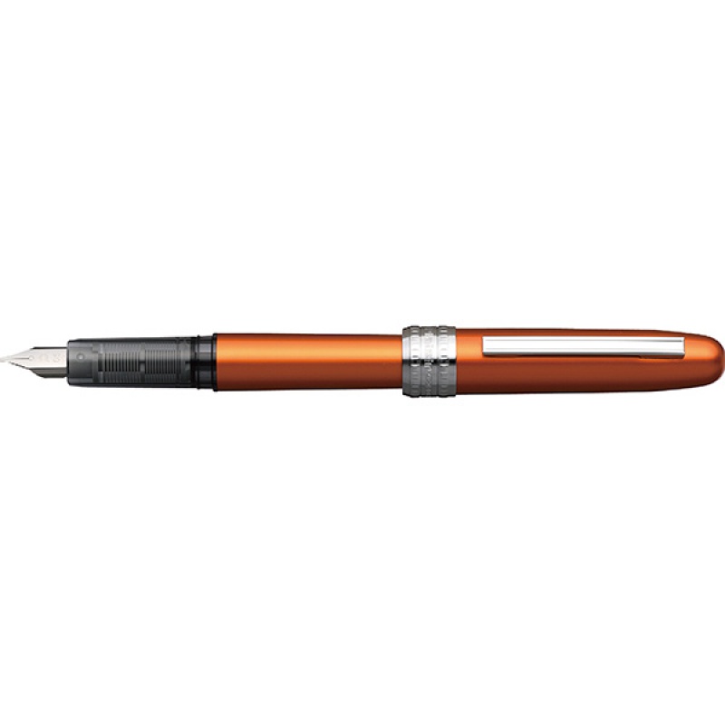 Pióro wieczne Platinum Plaisir Nova Orange, F, pomarańczowe - zdjęcie (3