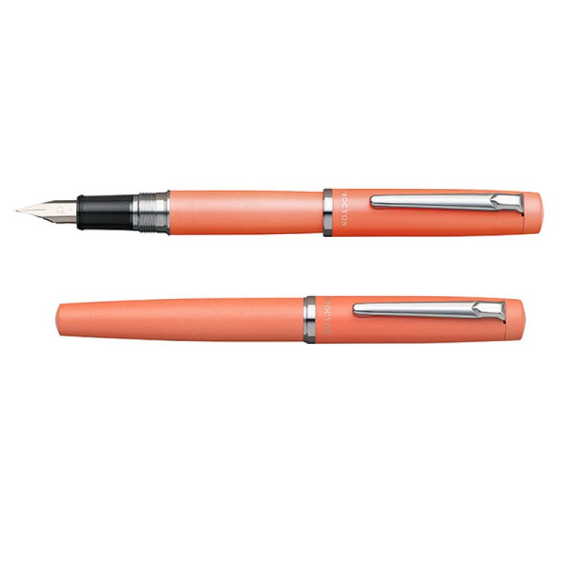 Pióro wieczne PLATINUM Procyon Persimmon Orange, M, pomarańczowe - zdjęcie (4