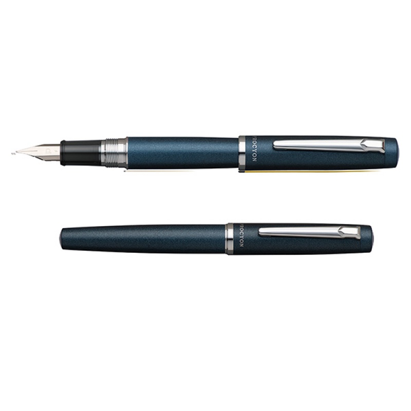 Pióro wieczne PLATINUM Procyon Deep Sea, M, niebieskie - zdjęcie (5